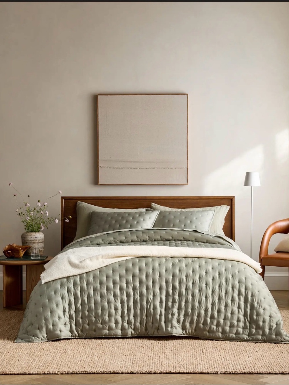 Quince Bamboo Dream Quilt - Sage